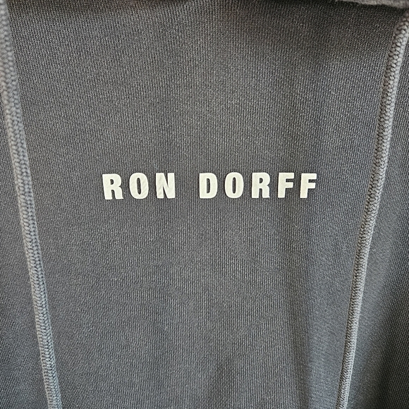 Ron Dorff Black Kangaroo Pocket Pullover Sweatshirt Hoodie - Picture 5 of 11